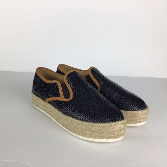 Matt Bernson Azure Espadrille Flat Wedge Size 7M - Picture 5 of 10